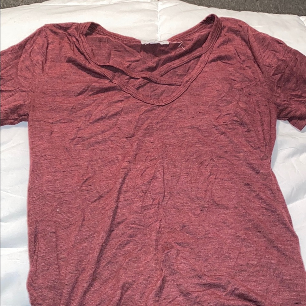 Criss cross shirt